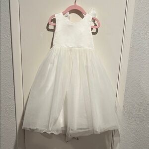 Ivory flower girl Dress